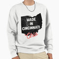 Made Cincinnati Ohio Sweatshirt - Custom Art Print Unisex - T-Shirt, Sweatshirt, Hoodie