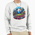 Boston Baseball Cityscape Badge Sweatshirt - Minimalist Print Unisex - T-Shirt, Sweatshirt, Hoodie