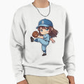 Chibi Baseball 2026 Pitcher Wind Sweatshirt - Aesthetic Graphic Men Women - T-Shirt, Sweatshirt, Hoodie