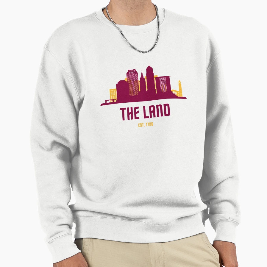 Cleveland Land Sweatshirt - Novelty Apparel Unisex - T-Shirt, Sweatshirt, Hoodie