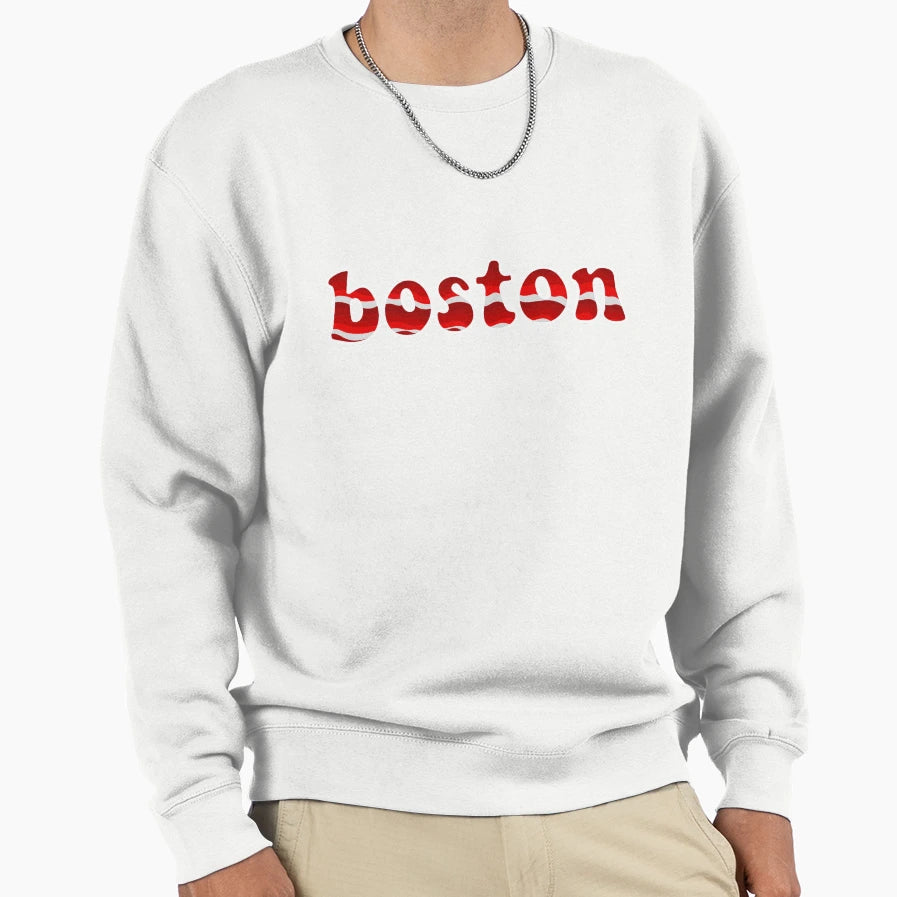 Boston Marble Sweatshirt - Fun Novelty Design for Adults - T-Shirt, Sweatshirt, Hoodie