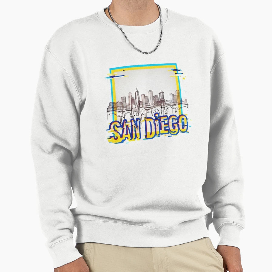 San Diego Dripwired Sweatshirt - Trendy Graphic for Adults - T-Shirt, Sweatshirt, Hoodie