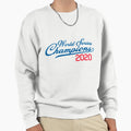 Dodger Ws Champs White Sweatshirt - Unique Graphic Unisex - T-Shirt, Sweatshirt, Hoodie