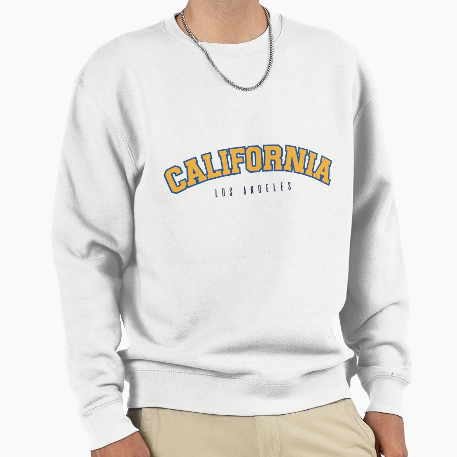 California Los Angeles Sweatshirt - Unique Graphic Men Women - T-Shirt, Sweatshirt, Hoodie