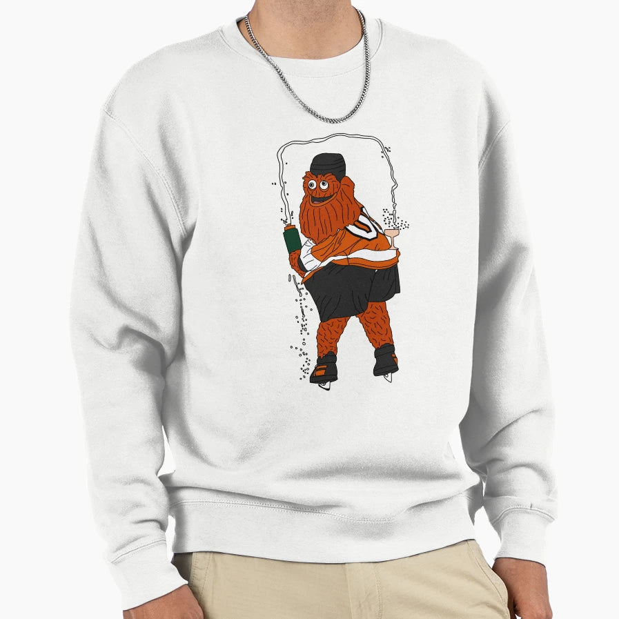 Gritty Wine Sweatshirt - Fun Novelty Design Men Women - T-Shirt, Sweatshirt, Hoodie