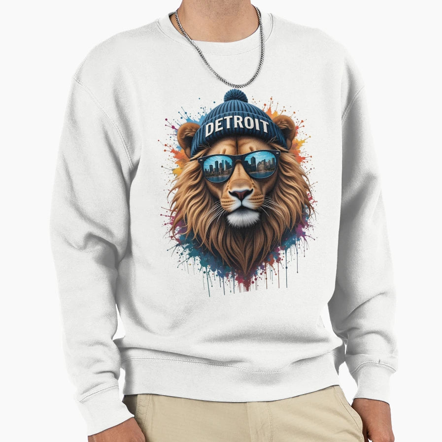 Detroit Lions Rocks Sweatshirt - Streetwear Style Unisex - T-Shirt, Sweatshirt, Hoodie