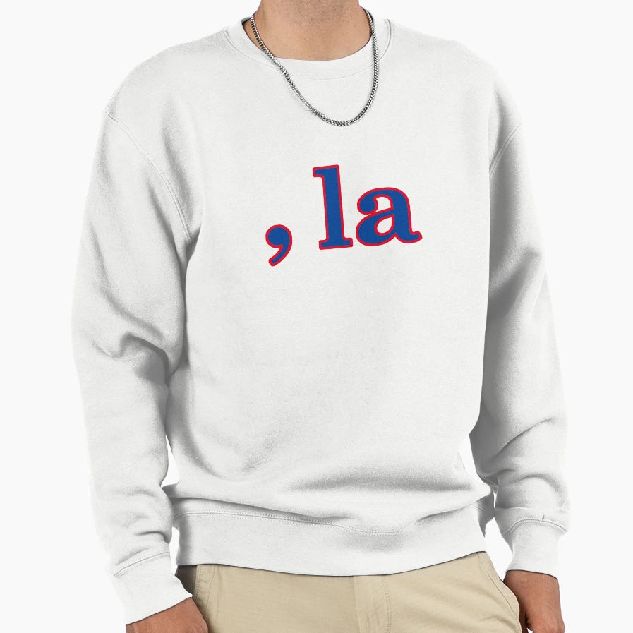 Funny Kamala Harris Comma La Sweatshirt - Custom Art Print Unisex - T-Shirt, Sweatshirt, Hoodie