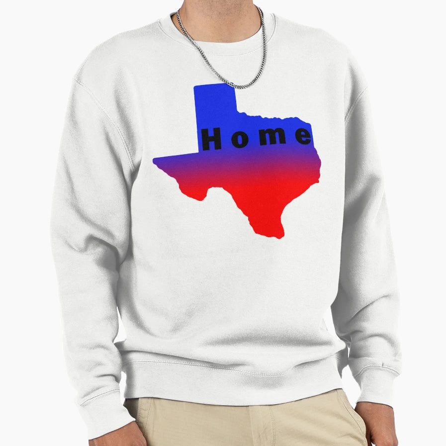 Iskybibblle Home Range Texas Red Blue2 Sweatshirt - Graphic Print Men Women - T-Shirt, Sweatshirt, Hoodie