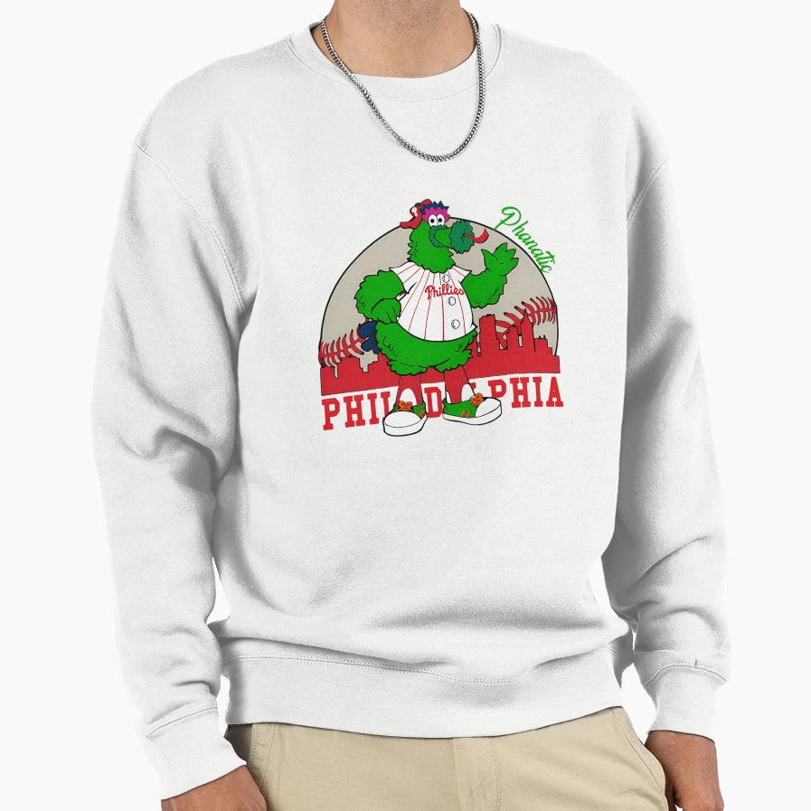 Phillie Phanatic Philadelphia Sweatshirt - Aesthetic Graphic Men Women - T-Shirt, Sweatshirt, Hoodie