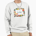 San Diego Flower Frame Sweatshirt - Trendy Graphic Unisex - T-Shirt, Sweatshirt, Hoodie