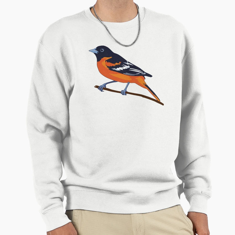 Baltimore Oriole Sweatshirt - Graphic Print Men Women - T-Shirt, Sweatshirt, Hoodie
