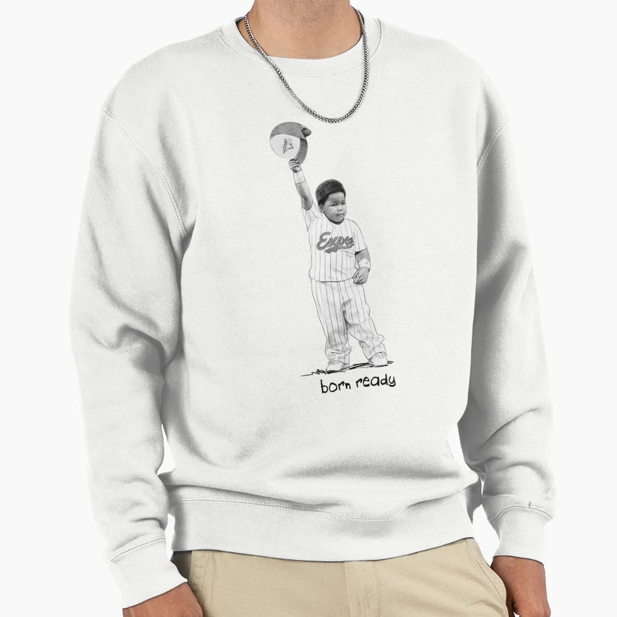 Born Ready Vladdy Jr Sweatshirt - Custom Art Print Men Women - T-Shirt, Sweatshirt, Hoodie