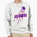 Los Angeles Baseball Redblue Sweatshirt - Custom Art Print Unisex - T-Shirt, Sweatshirt, Hoodie