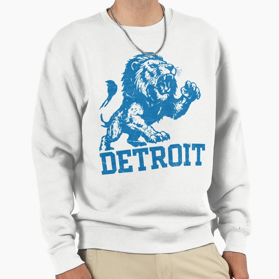Detroit Sweatshirt - Novelty Apparel Men Women - T-Shirt, Sweatshirt, Hoodie