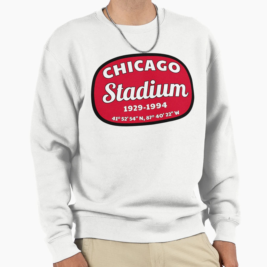 Tribute To Chicago Stadium 1019 Sweatshirt - Casual Everyday Wear Men Women - T-Shirt, Sweatshirt, Hoodie