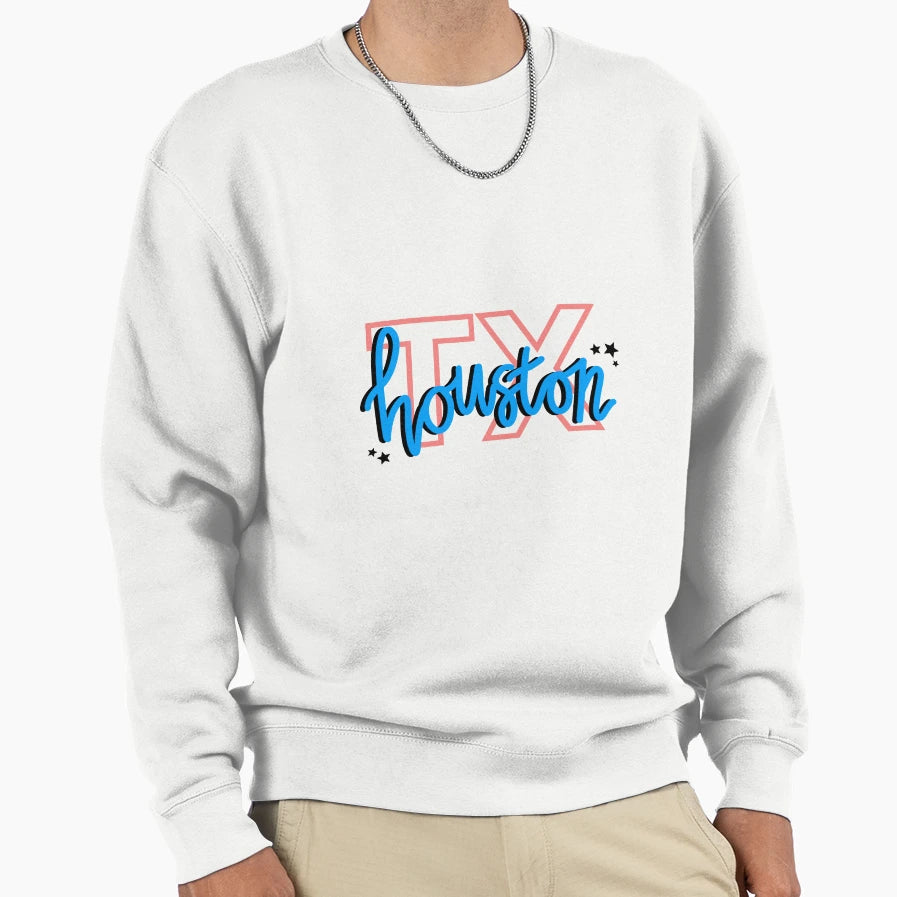 Houston Texas Stars Sweatshirt - Graphic Print for Adults - T-Shirt, Sweatshirt, Hoodie