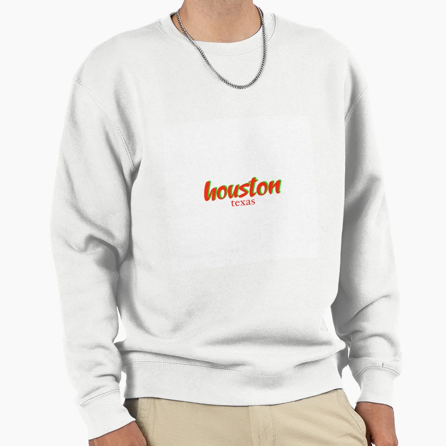 Houston Texas Sweatshirt - Aesthetic Graphic Unisex - T-Shirt, Sweatshirt, Hoodie