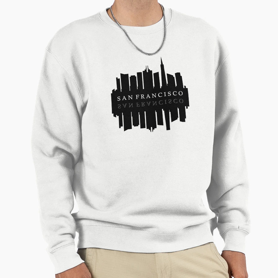 San Francisco Ca Sweatshirt - Custom Art Print Unisex - T-Shirt, Sweatshirt, Hoodie