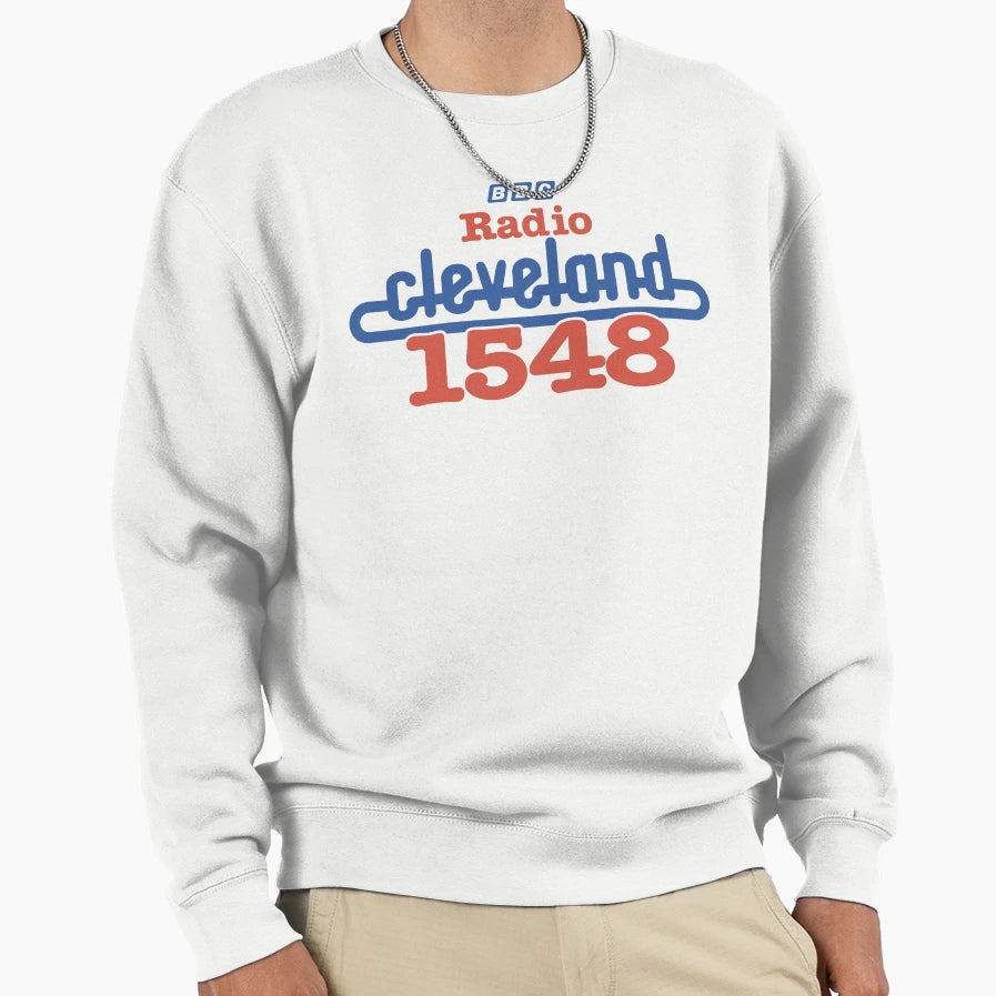 Beebthings Radio Cleveland 1548 Sweatshirt - Fun Novelty Design Unisex - T-Shirt, Sweatshirt, Hoodie