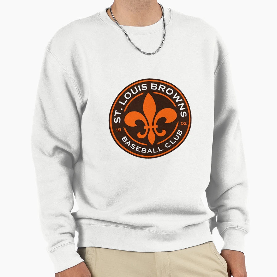 St Louis Browns Logo Sweatshirt - Streetwear Style Men Women - T-Shirt, Sweatshirt, Hoodie