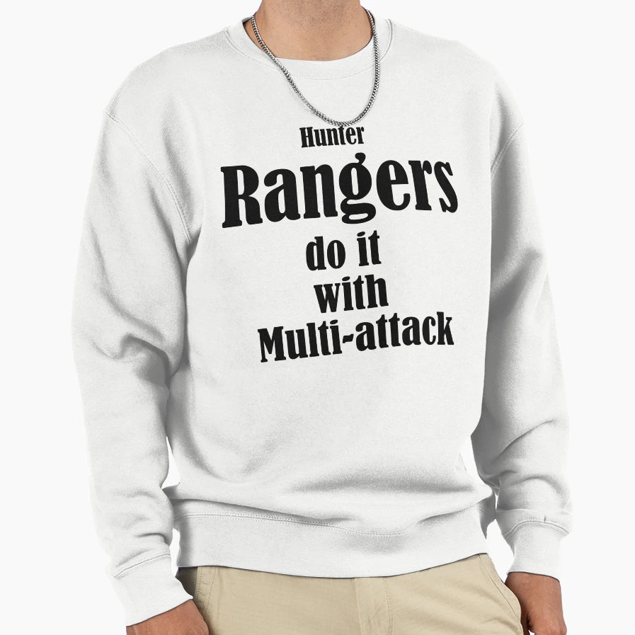 Rangers Do It Hunter Black Sweatshirt - Novelty Apparel Unisex - T-Shirt, Sweatshirt, Hoodie