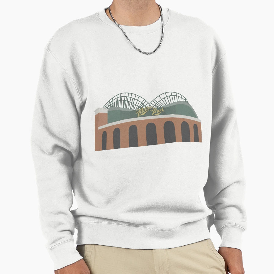 Miller Park Sweatshirt - Aesthetic Graphic for Adults - T-Shirt, Sweatshirt, Hoodie