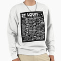 St Louis Map Sweatshirt - Aesthetic Graphic Unisex - T-Shirt, Sweatshirt, Hoodie
