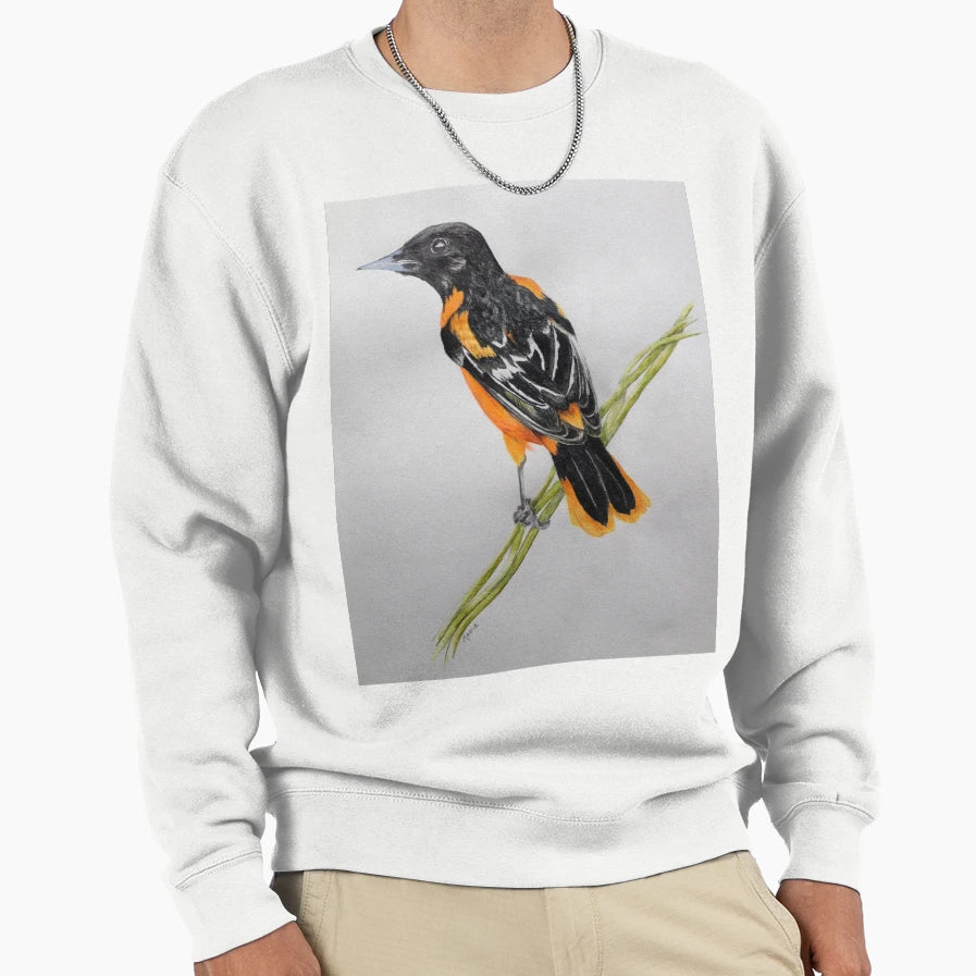 Baltimore Oriole Sweatshirt - Casual Everyday Wear for Adults - T-Shirt, Sweatshirt, Hoodie