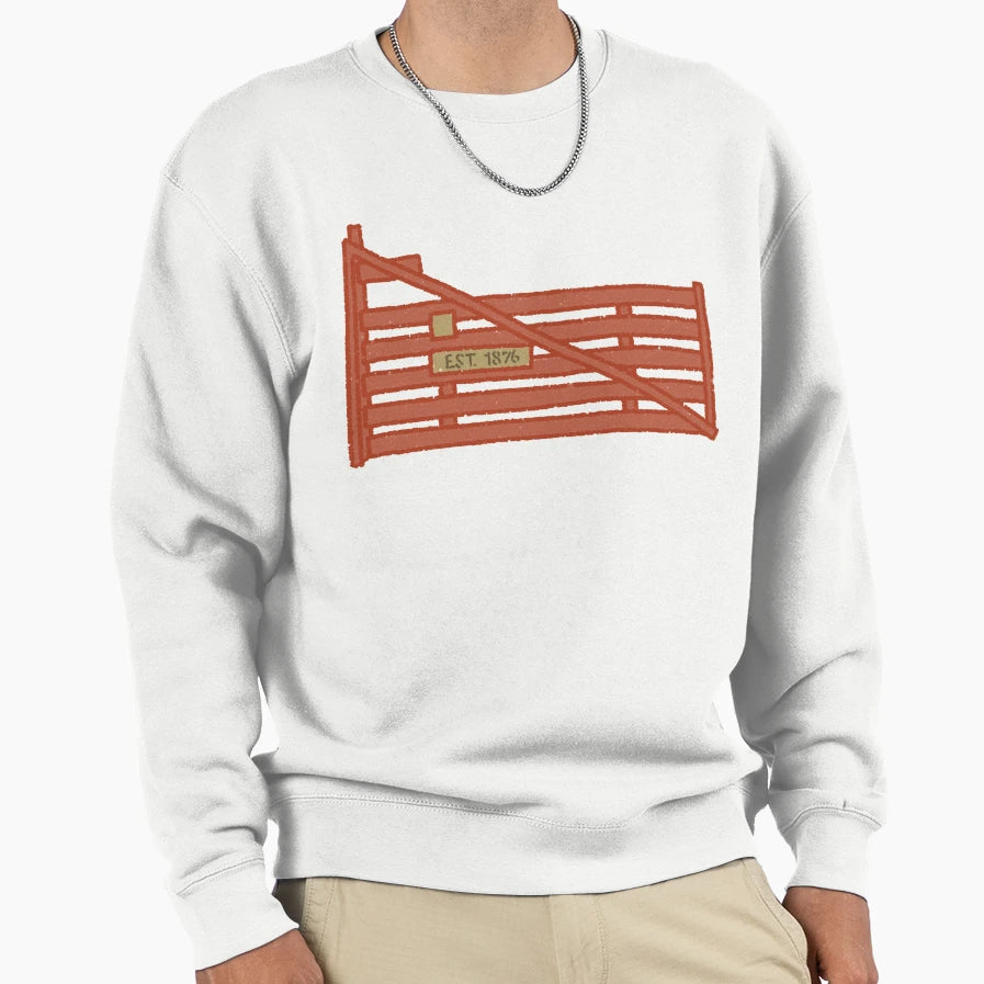 Red Gate 1876 Sweatshirt - Unique Graphic for Adults - T-Shirt, Sweatshirt, Hoodie