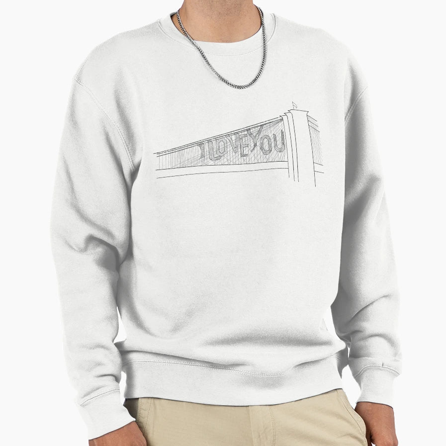 Tasm 2 I Love You Bridge Sweatshirt - Graphic Print Men Women - T-Shirt, Sweatshirt, Hoodie