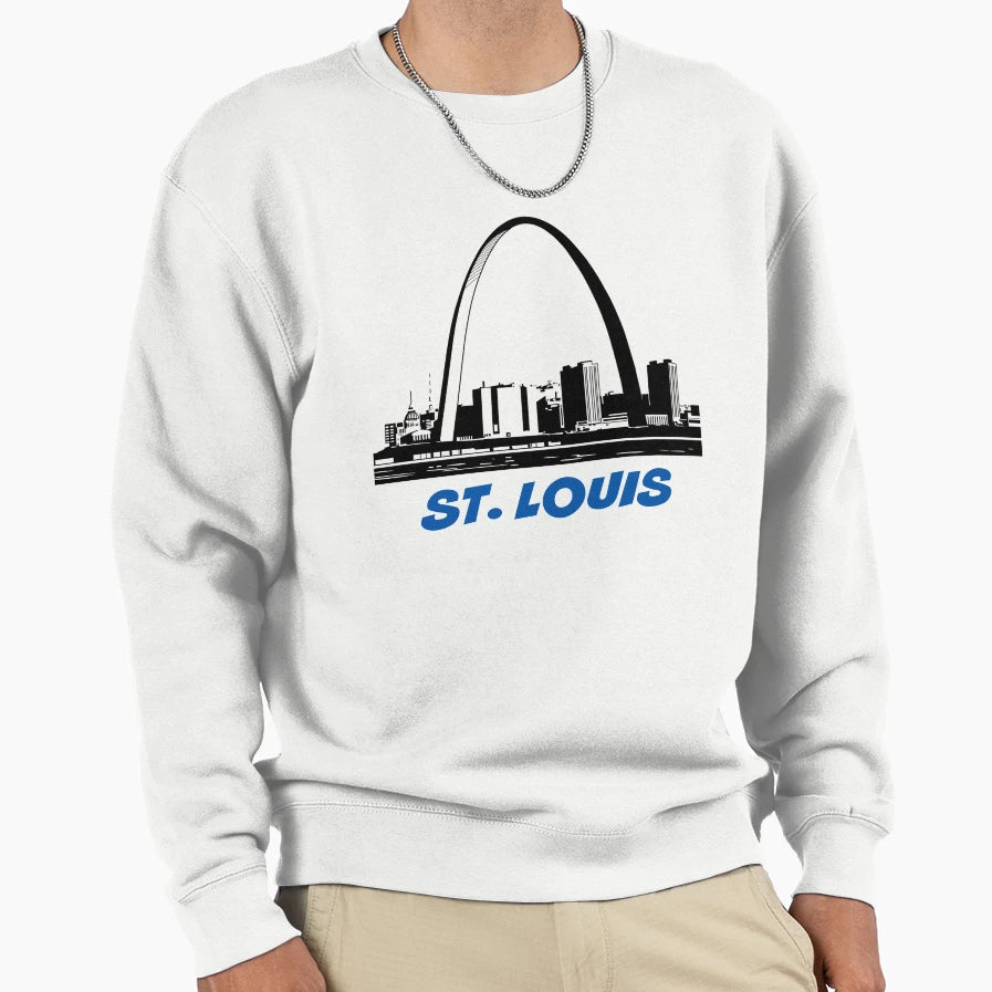 St Louis Sweatshirt - Fun Novelty Design Unisex - T-Shirt, Sweatshirt, Hoodie