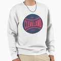 Cleveland Baseball Ball Stitching Sweatshirt - Casual Everyday Wear Unisex - T-Shirt, Sweatshirt, Hoodie