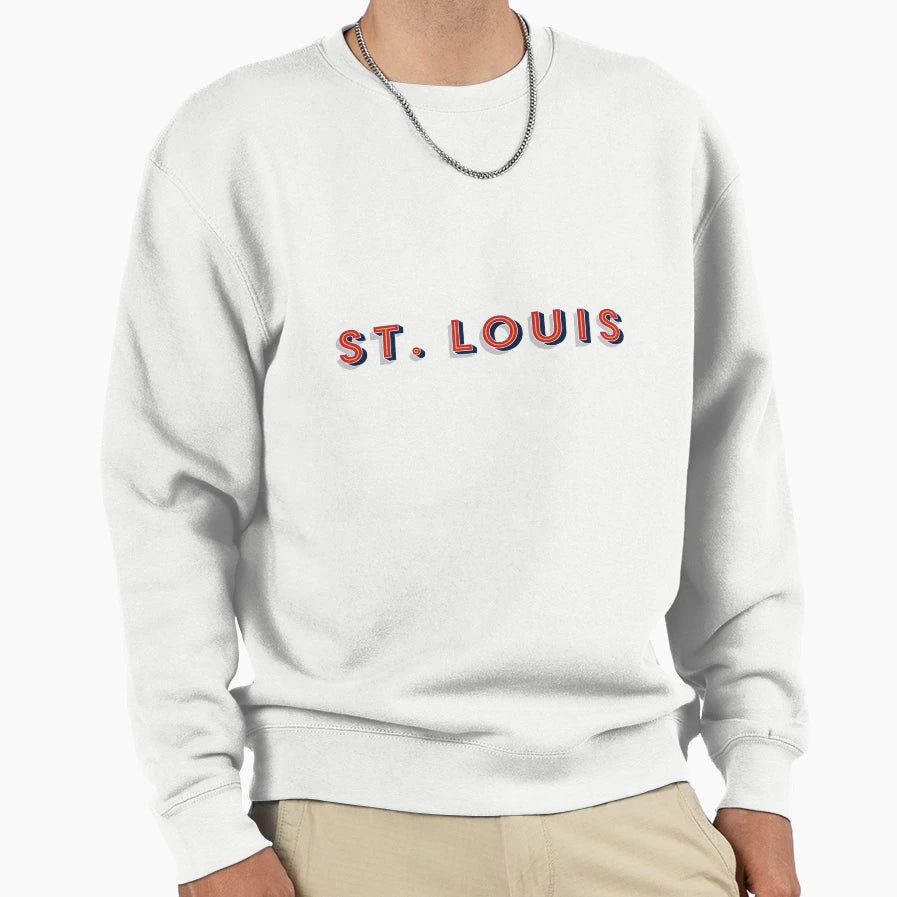 St Louis Sweatshirt - Novelty Apparel Men Women - T-Shirt, Sweatshirt, Hoodie