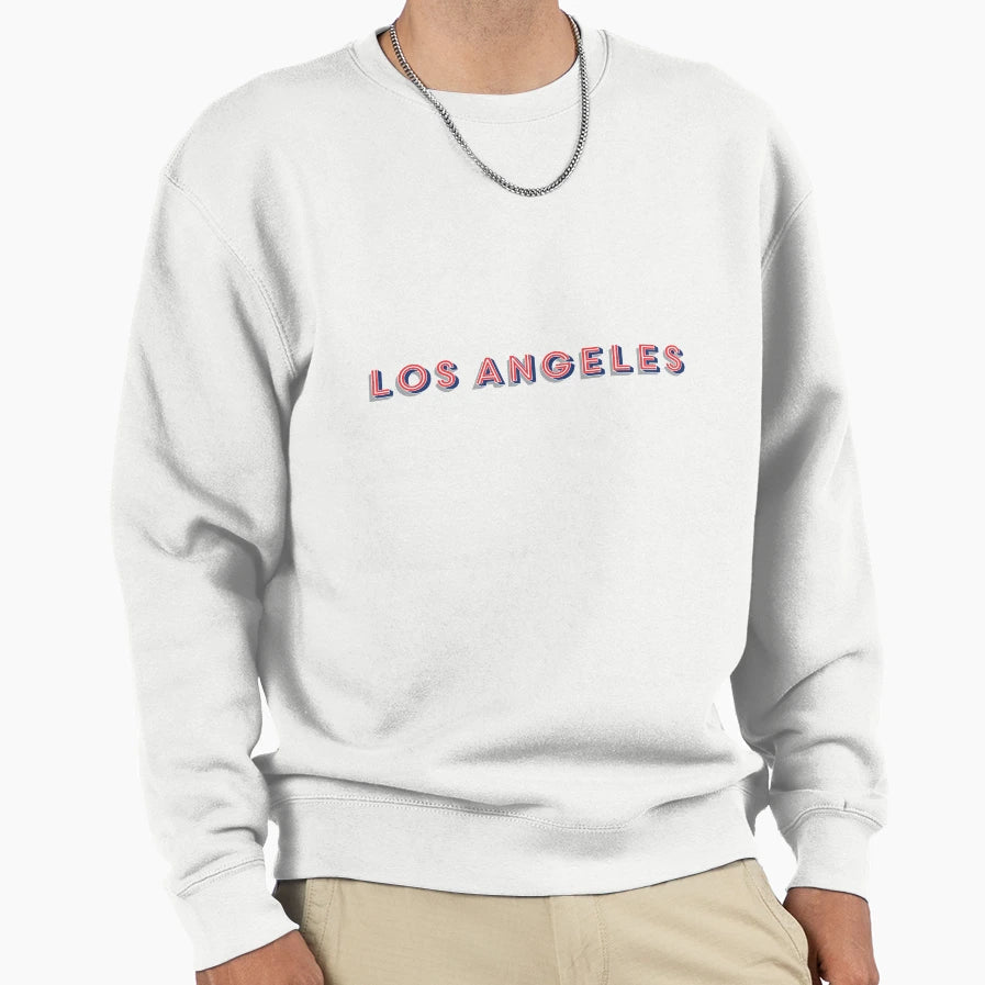 Los Angeles D Sweatshirt - Aesthetic Graphic Unisex - T-Shirt, Sweatshirt, Hoodie