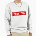 Boston Hearts Sweatshirt - Novelty Apparel Men Women - T-Shirt, Sweatshirt, Hoodie