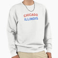 Chicago Illinois Sweatshirt - Novelty Apparel Unisex - T-Shirt, Sweatshirt, Hoodie