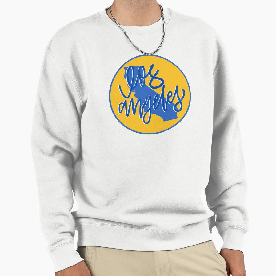 Los Angeles California Sweatshirt - Minimalist Print for Adults - T-Shirt, Sweatshirt, Hoodie