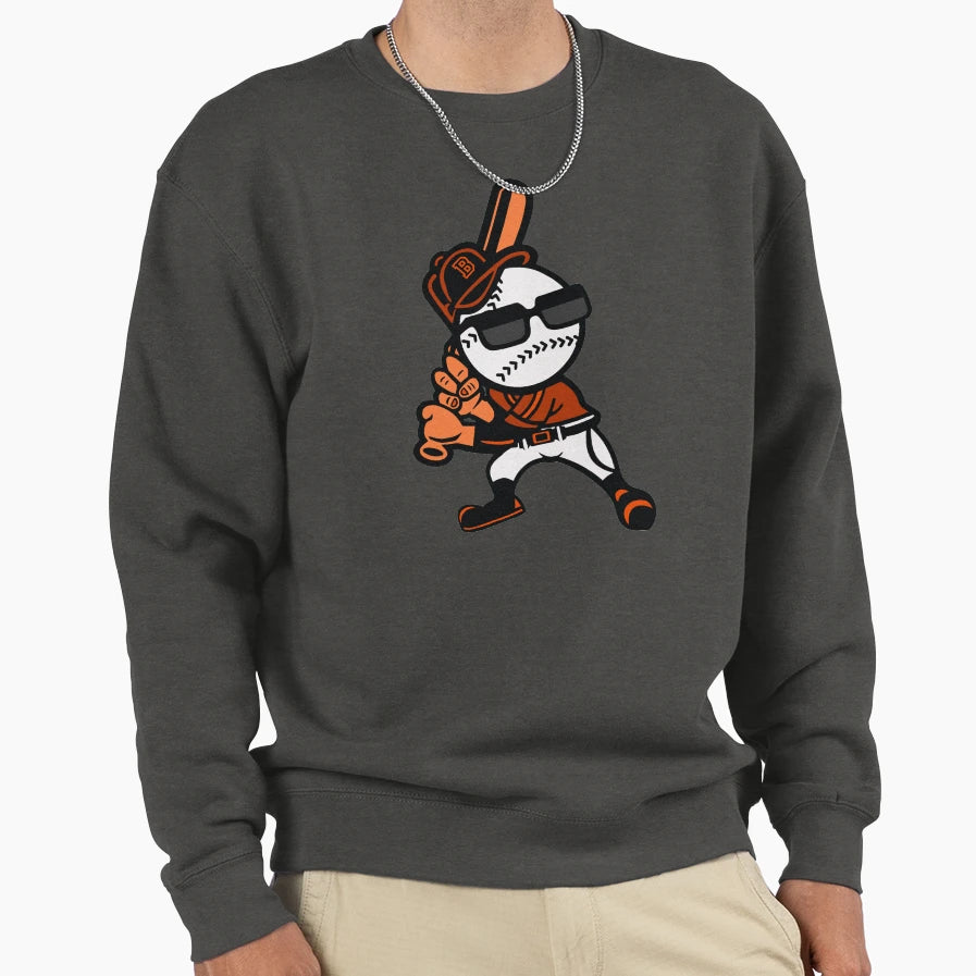 Baseball Pitcher Pattern Version Sweatshirt - Aesthetic Graphic Men Women - T-Shirt, Sweatshirt, Hoodie