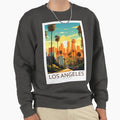 Minimalistic Los Angeles California Sweatshirt - Minimalist Print Unisex - T-Shirt, Sweatshirt, Hoodie
