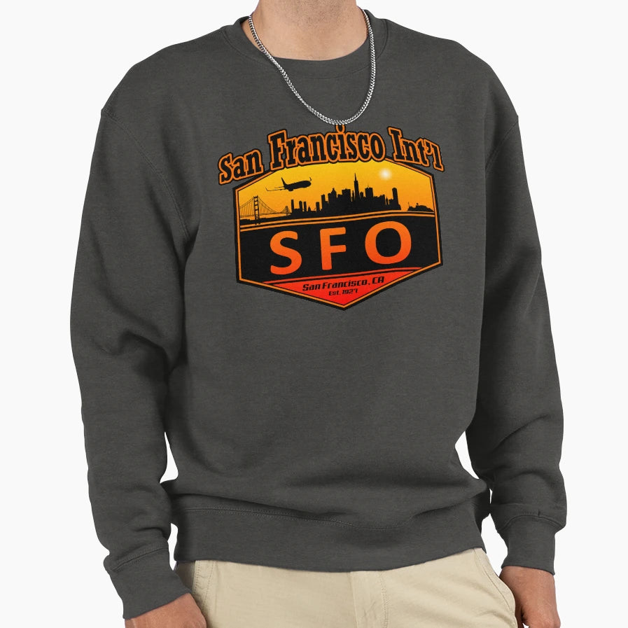 San Francisco International Sweatshirt - Fun Novelty Design Men Women - T-Shirt, Sweatshirt, Hoodie
