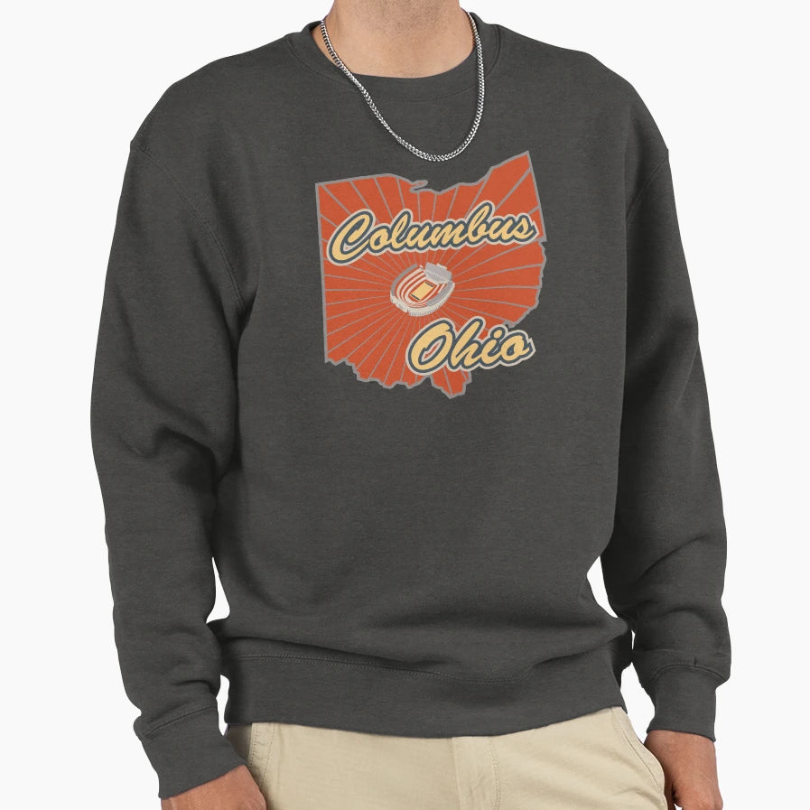 Columbus Ohio Sweatshirt - Fun Novelty Design Men Women - T-Shirt, Sweatshirt, Hoodie