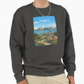San Diego California Travel Art Sweatshirt - Minimalist Print Unisex - T-Shirt, Sweatshirt, Hoodie