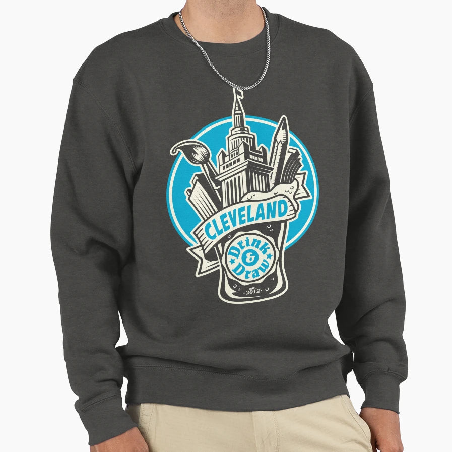 Cleveland Drink Draw 2019 Logo Sweatshirt - Custom Art Print for Adults - T-Shirt, Sweatshirt, Hoodie