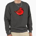 Chubby Male Cardinal Sweatshirt - Trendy Graphic for Adults - T-Shirt, Sweatshirt, Hoodie