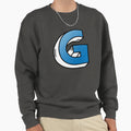 Letter G Blue Sweatshirt - Unique Graphic Unisex - T-Shirt, Sweatshirt, Hoodie