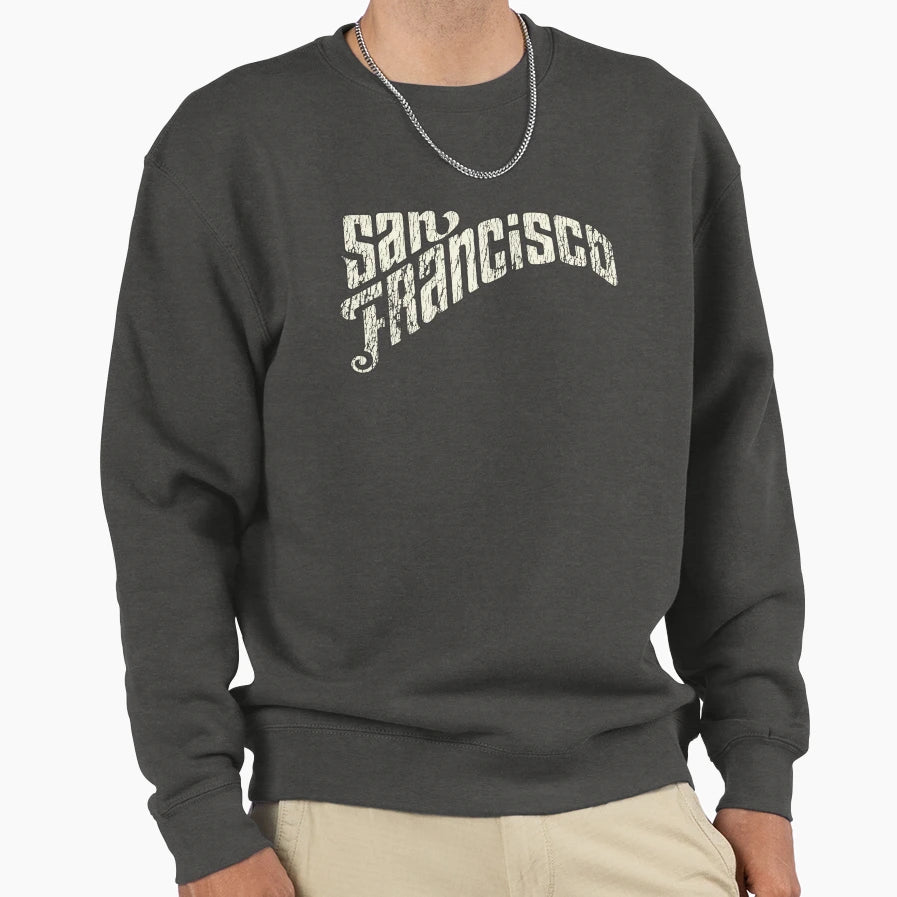 San Francisco Sweatshirt - Minimalist Print for Adults - T-Shirt, Sweatshirt, Hoodie