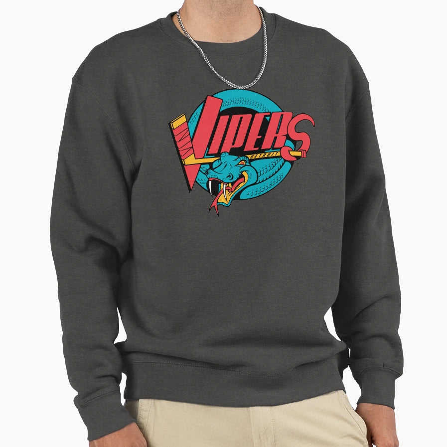 Detroit Vipers Sweatshirt - Streetwear Style for Adults - T-Shirt, Sweatshirt, Hoodie