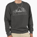 St Louis Silhouette Sweatshirt - Graphic Print Unisex - T-Shirt, Sweatshirt, Hoodie