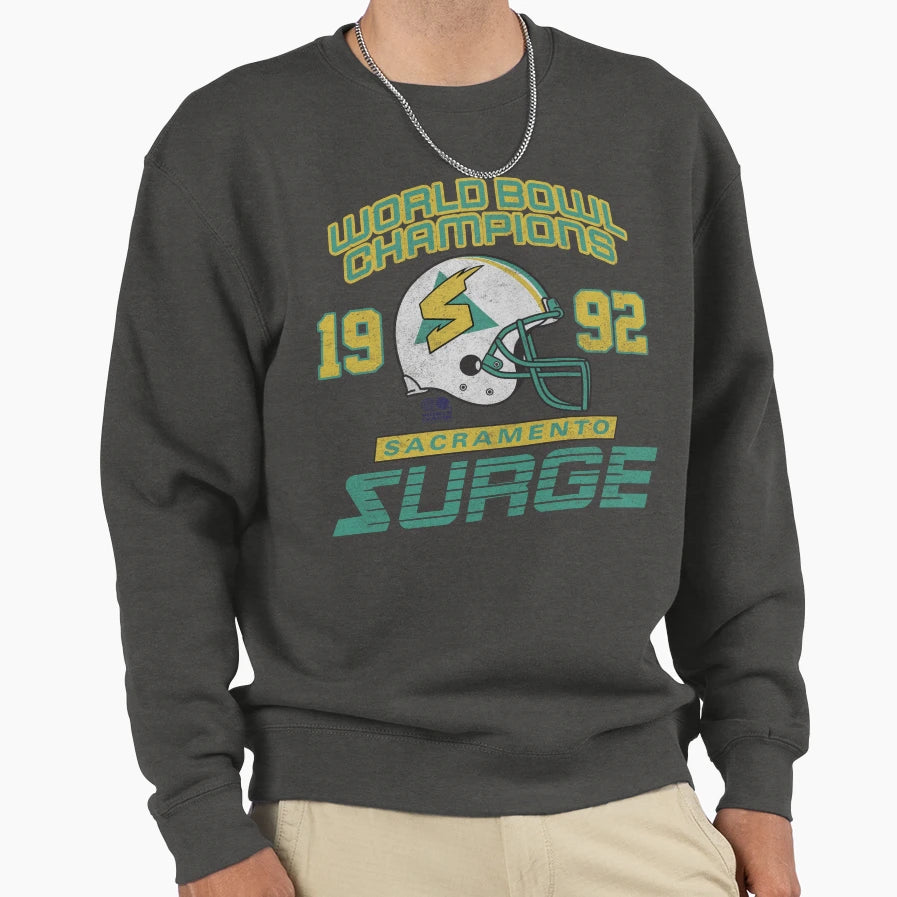 Sacramento Surge Champions Sweatshirt - Aesthetic Graphic Men Women - T-Shirt, Sweatshirt, Hoodie