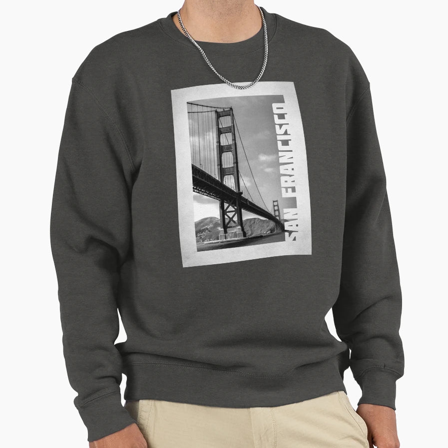 San Francisco Sweatshirt - Custom Art Print for Adults - T-Shirt, Sweatshirt, Hoodie